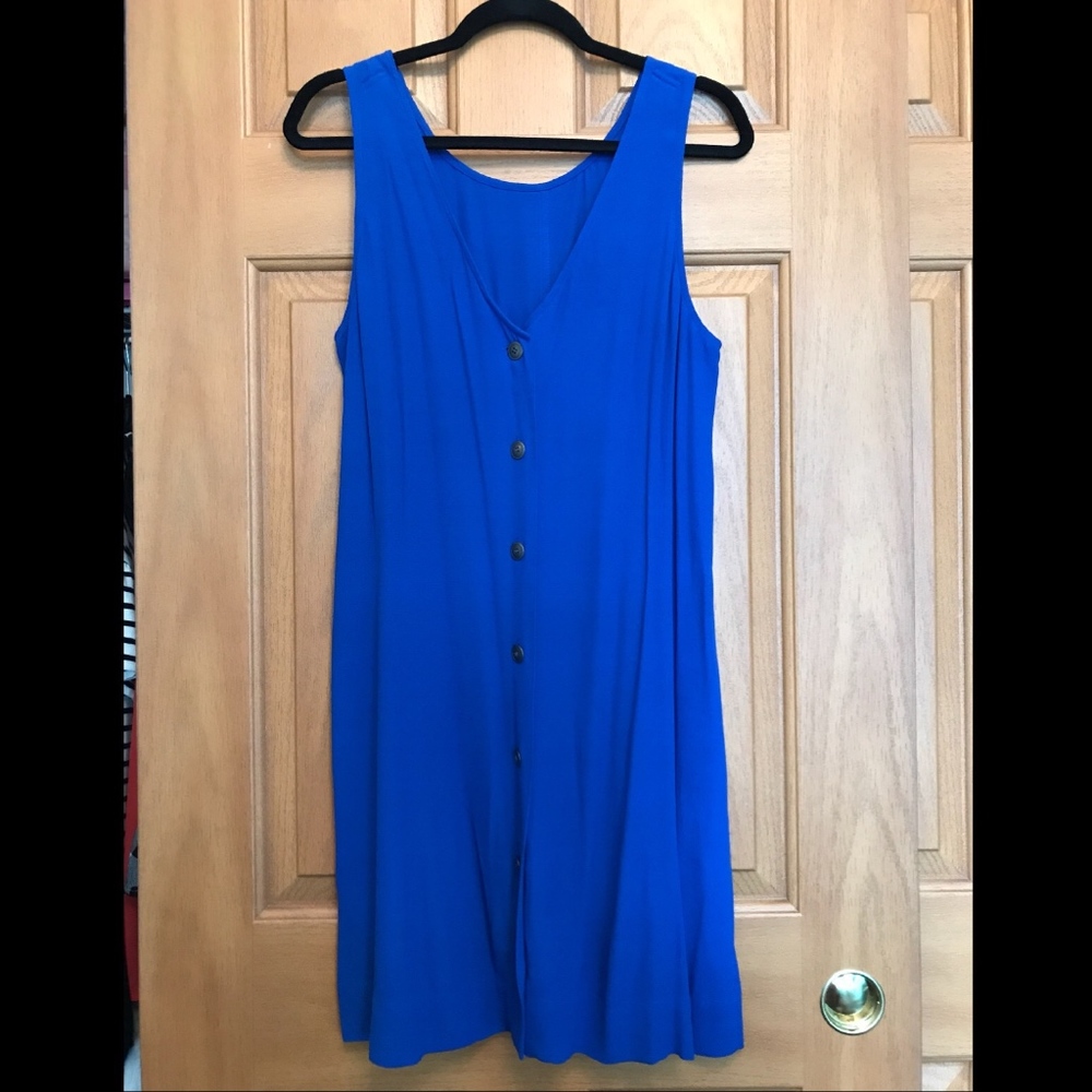 Cobalt Blue Madewell Dress Size: M